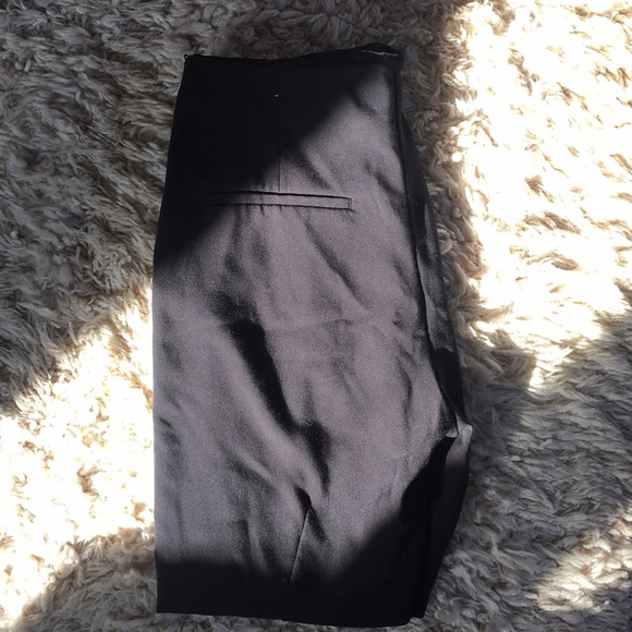Black Button Down Trousers - Picture 3 of 3
